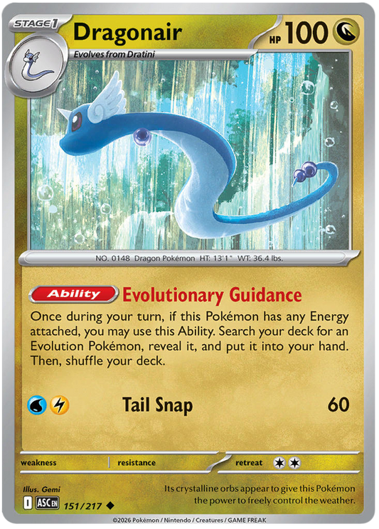 151/217 - Dragonair - Ascended Heroes
