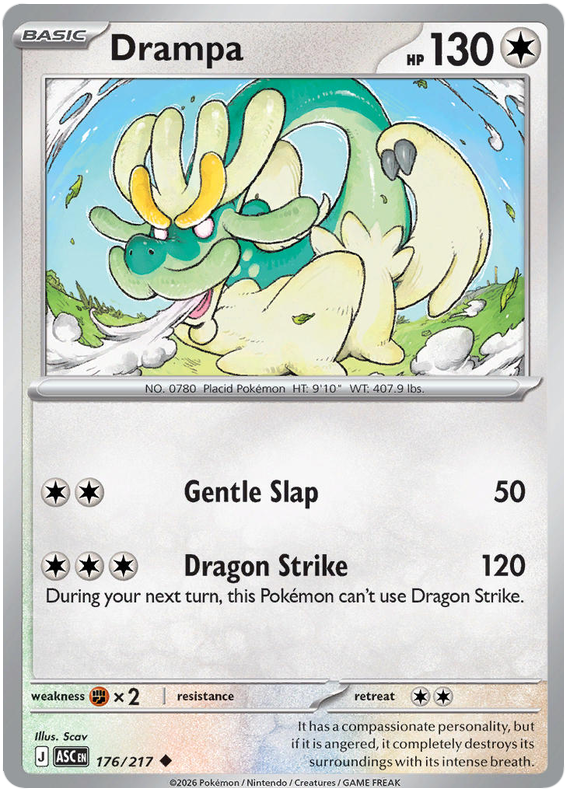 176/217 - Drampa - Ascended Heroes