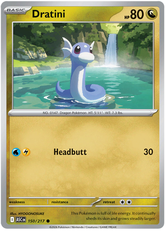150/217 - Dratini - Ascended Heroes