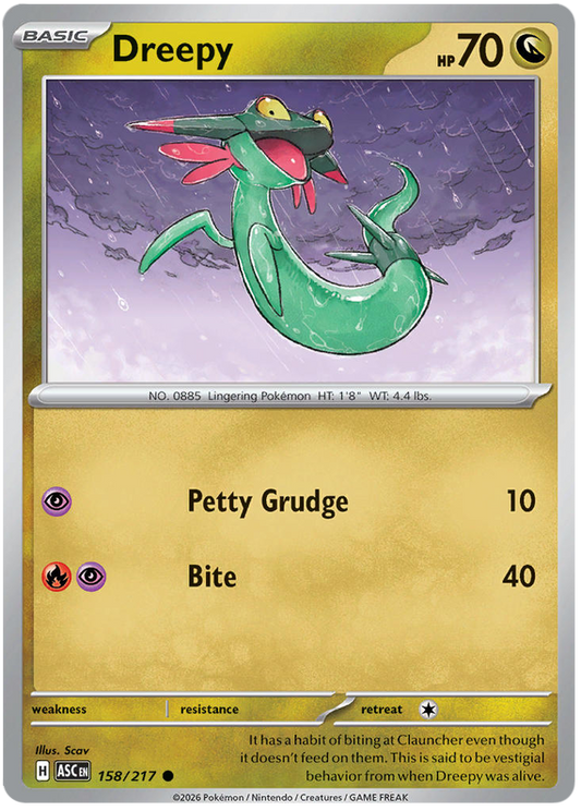158/217 - Dreepy - Ascended Heroes