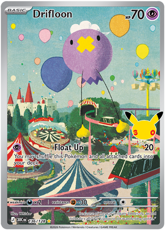 136/128 - Drifloon - 30th Celebration