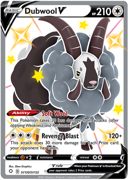SV120/SV122 - Dubwool V - Shining Fates