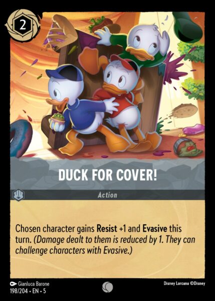 198/204 - Duck for Cover! - Shimmering Skies