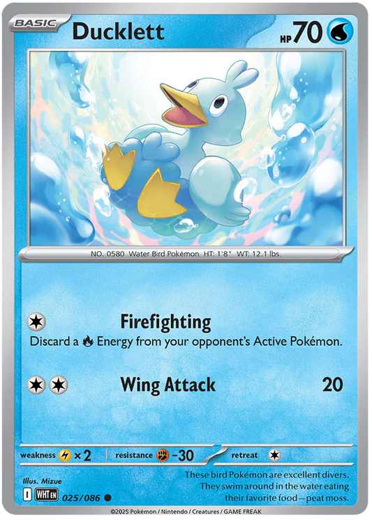 025/086 - Ducklett - White Flare