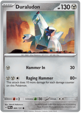 069/131 - Duraludon - Prismatic Evolutions