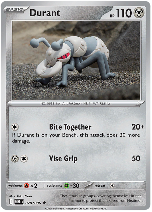 070/086 - Durant - White Flare