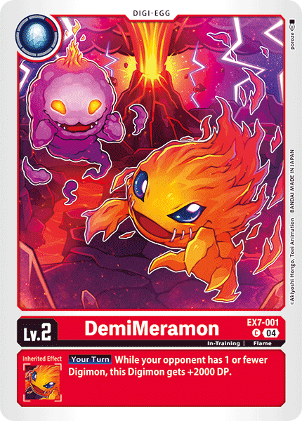 EX7-001C DemiMeramon