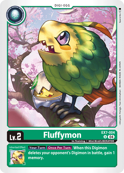 EX7-004UC Fluffymon