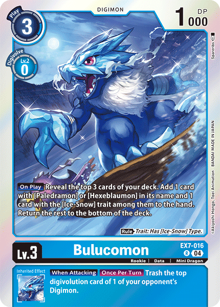 EX7-016R Bulucomon