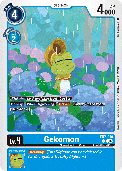 EX7-018UC Gekomon