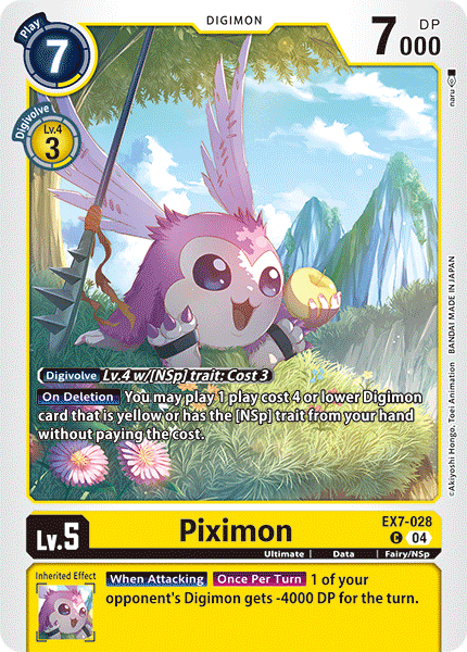 EX7-028C Piximon