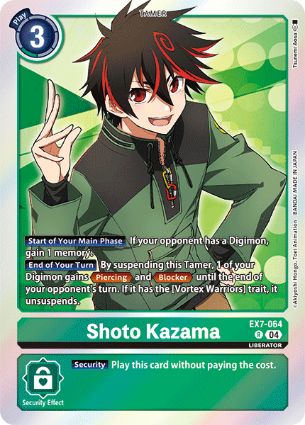 EX7-064R Shoto Kazama