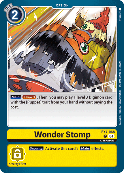 EX7-068C Wonder Stomp