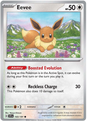 143/191 Eevee - Surging Sparks