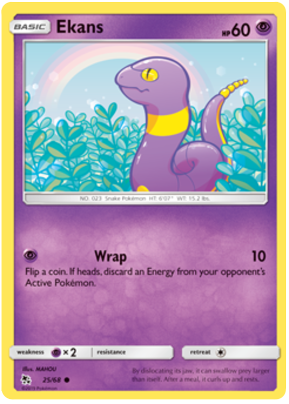 025/68 - Ekans - Hidden Fates