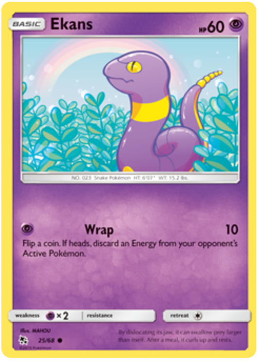 025/68 - Ekans - Hidden Fates