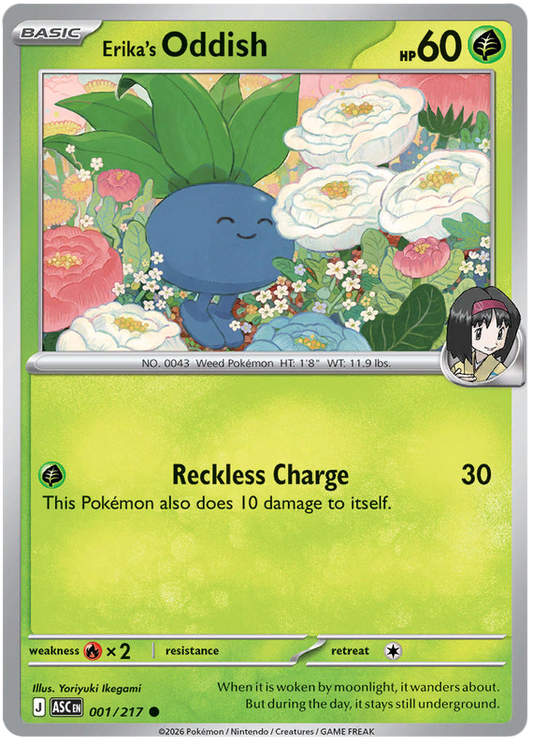 001/217 - Erika’s Oddish - Ascended Heroes