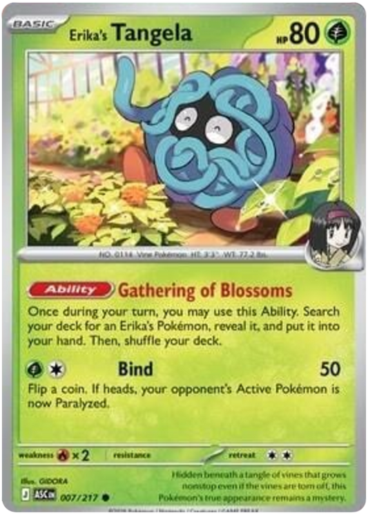 007/217 - Erika’s Tangela - Ascended Heroes