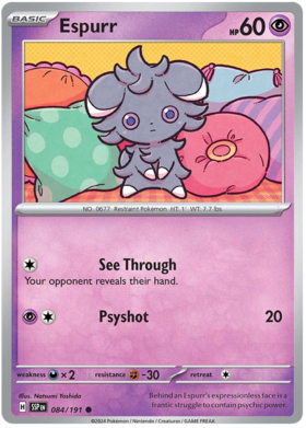 084/191 Espurr - Surging Sparks