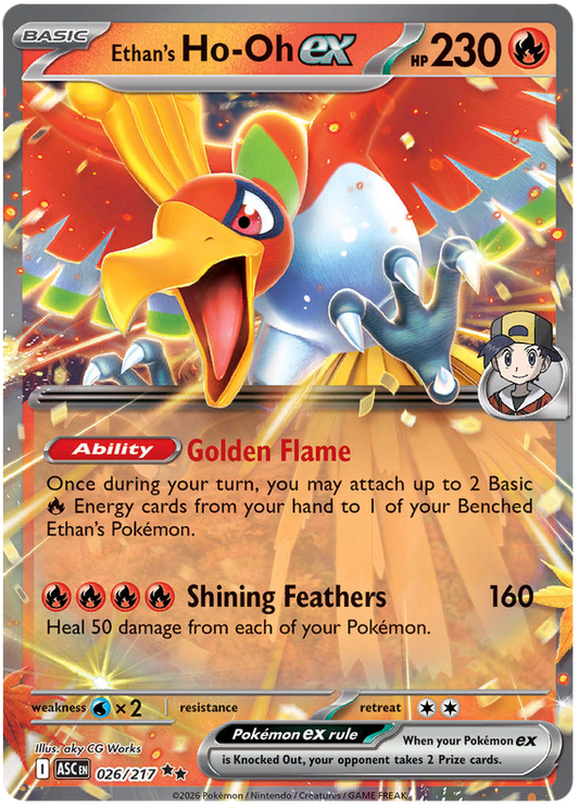 026/217 - Ethan’s Ho-Oh ex - Ascended Heroes