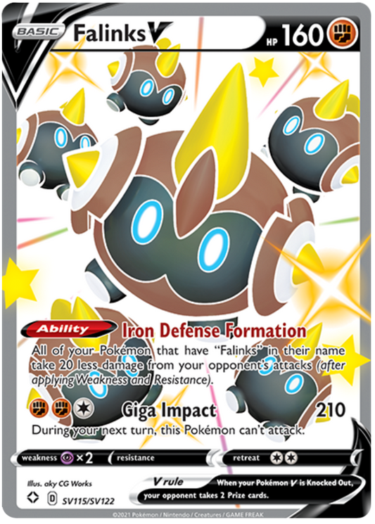 SV115/SV122 - Falinks V - Shining Fates