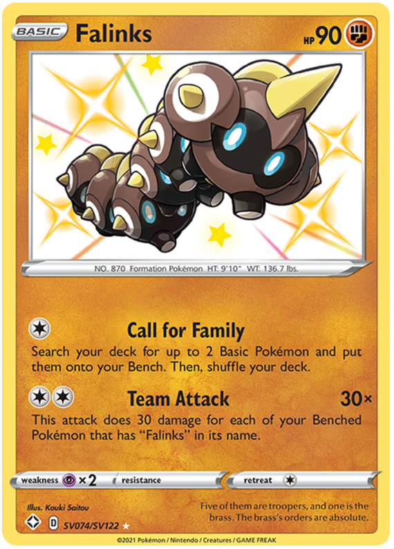 SV074/SV122 - Falinks - Shining Fates