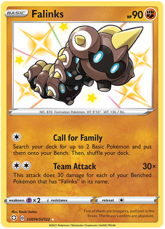 SV074/SV122 - Falinks - Shining Fates
