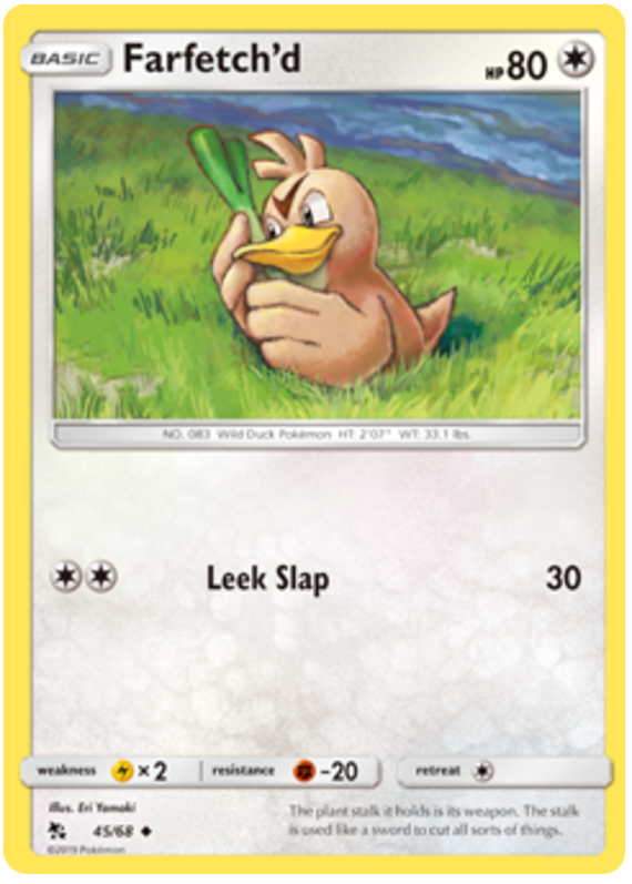 045/68 - Farfetch'd - Hidden Fates