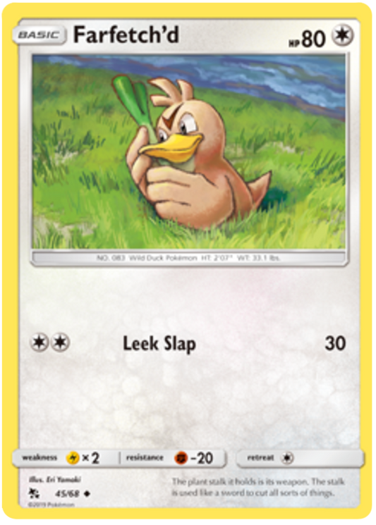 045/68 - Farfetch'd - Hidden Fates