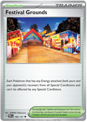 108/131 - Festival Grounds - Prismatic Evolutions