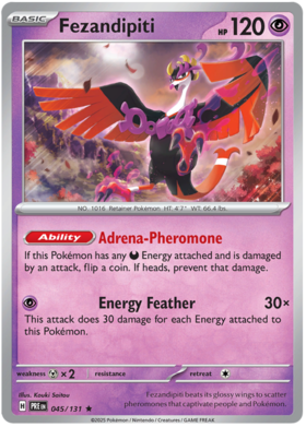 045/131 - Fezandipiti - Prismatic Evolutions