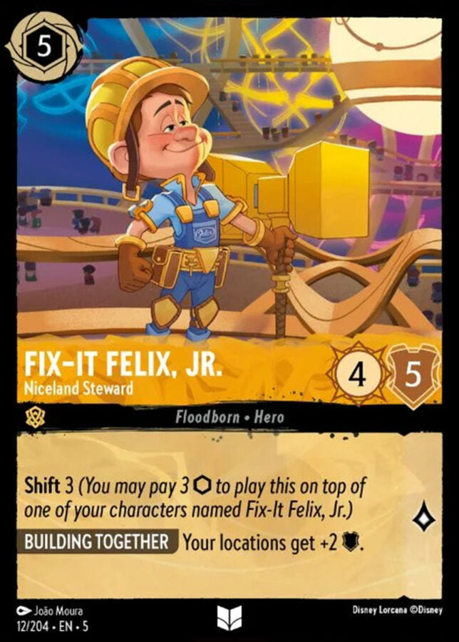 012/204 - Fix-It Felix, Jr. - Niceland Steward - Shimmering Skies