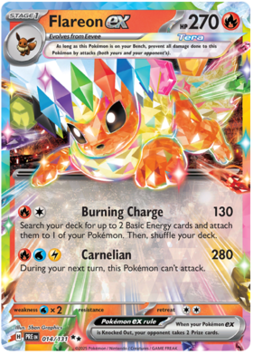 014/131 - Flareon ex - Prismatic Evolutions