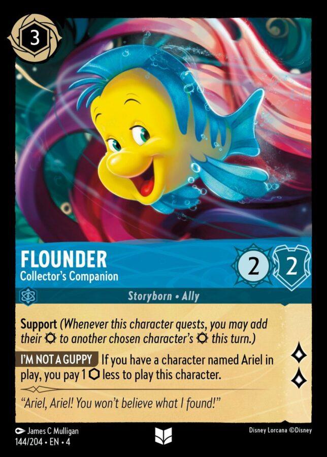 144/204 - Flounder – Collector’s Companion - Ursula's Return