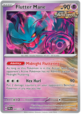 043/131 - Flutter Mane - Prismatic Evolutions
