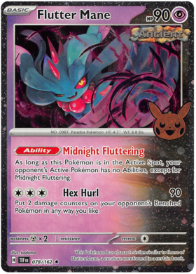 078/162 - Flutter Mane - Holo - Trick or Trade 2024 - Temporal Forces