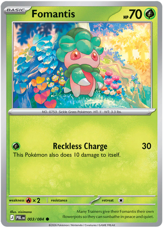 003/084 - Fomantis - Pitch Black