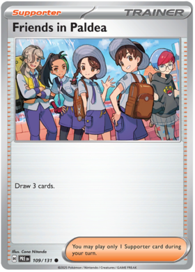 109/131 - Friends in Paldea - Prismatic Evolutions
