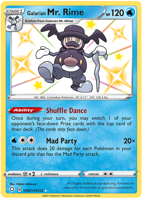 SV021/SV122 - Galarian Mr. Rime - Shining Fates