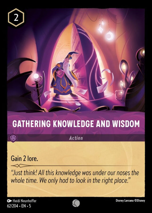 062/204 - Gathering Knowledge and Wisdom - Shimmering Skies