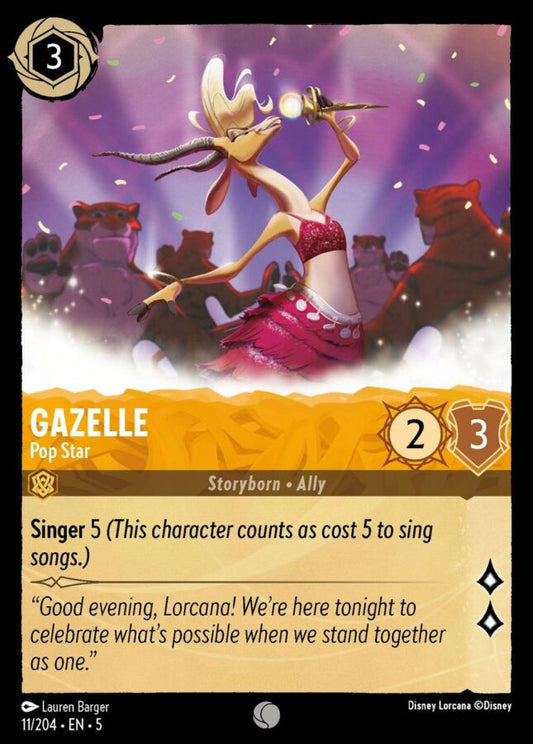 011/204 - Gazelle - Pop Star - Shimmering Skies