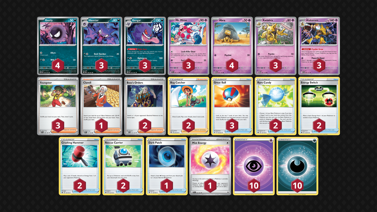 Custom Made Beginner Decks x4