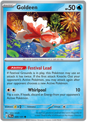 020/131 - Goldeen - Prismatic Evolutions