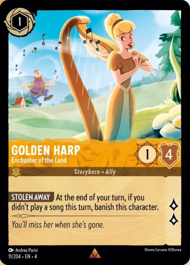 011/204 - Golden Harp - Enchanter of the Land - Ursula's Return