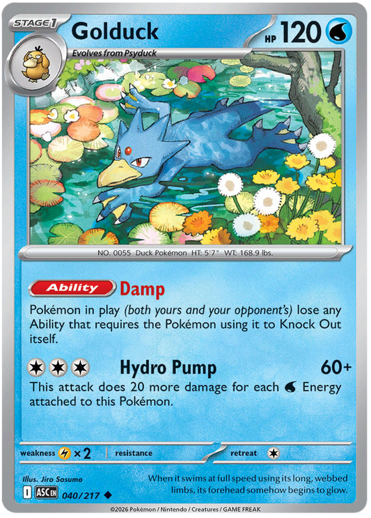 040/217 - Golduck - Ascended Heroes