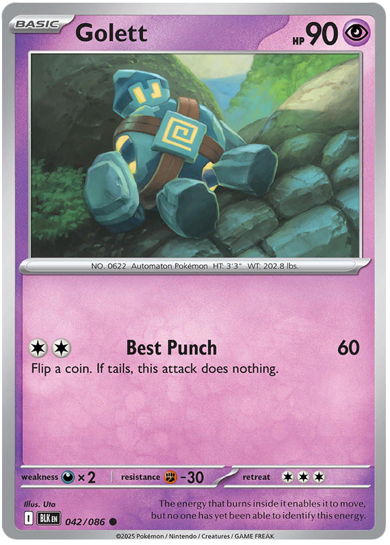 042/086 - Golett - Black Bolt