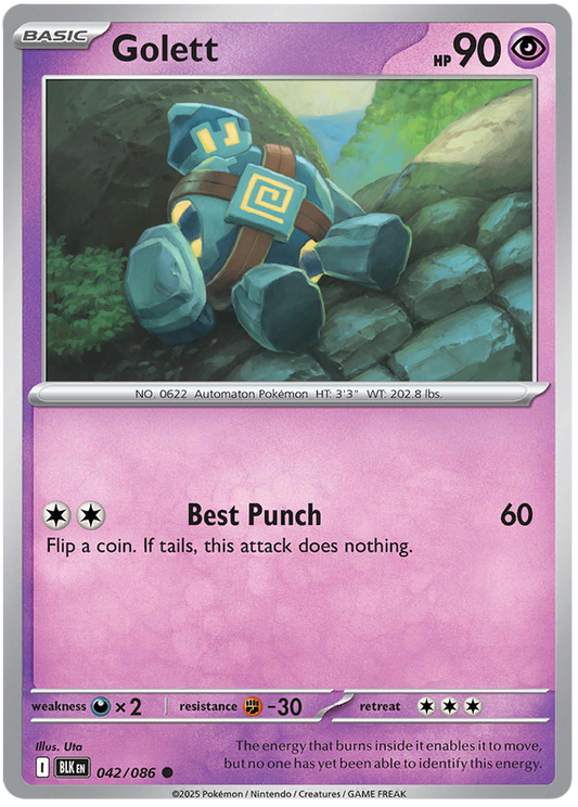 042/086 - Golett - Black Bolt