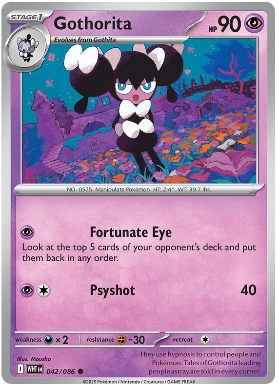 042/086 - Gothorita - White Flare