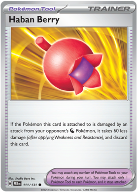 111/131 - Haban Berry - Prismatic Evolutions