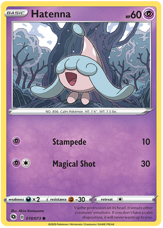 018/073 - Hatenna - Champions Path